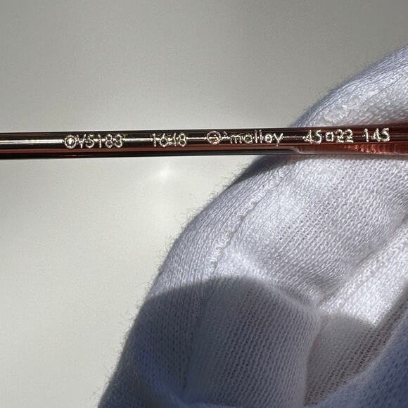 Oliver Peoples O'Malley Limited Edition 18K Gold P. Sunglasses OV5183 45-22-145 - Picture 14 of 17